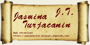 Jasmina Turjačanin vizit kartica